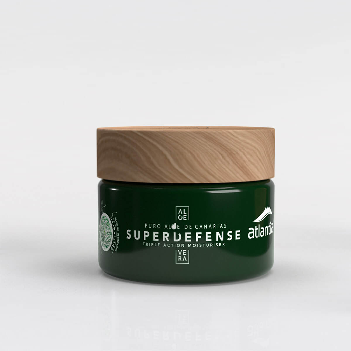 Superdefense, Creme mit Aloe Vera von den Kanarischen Inseln:  Feuchtigkeitsspendend | Atlantia®