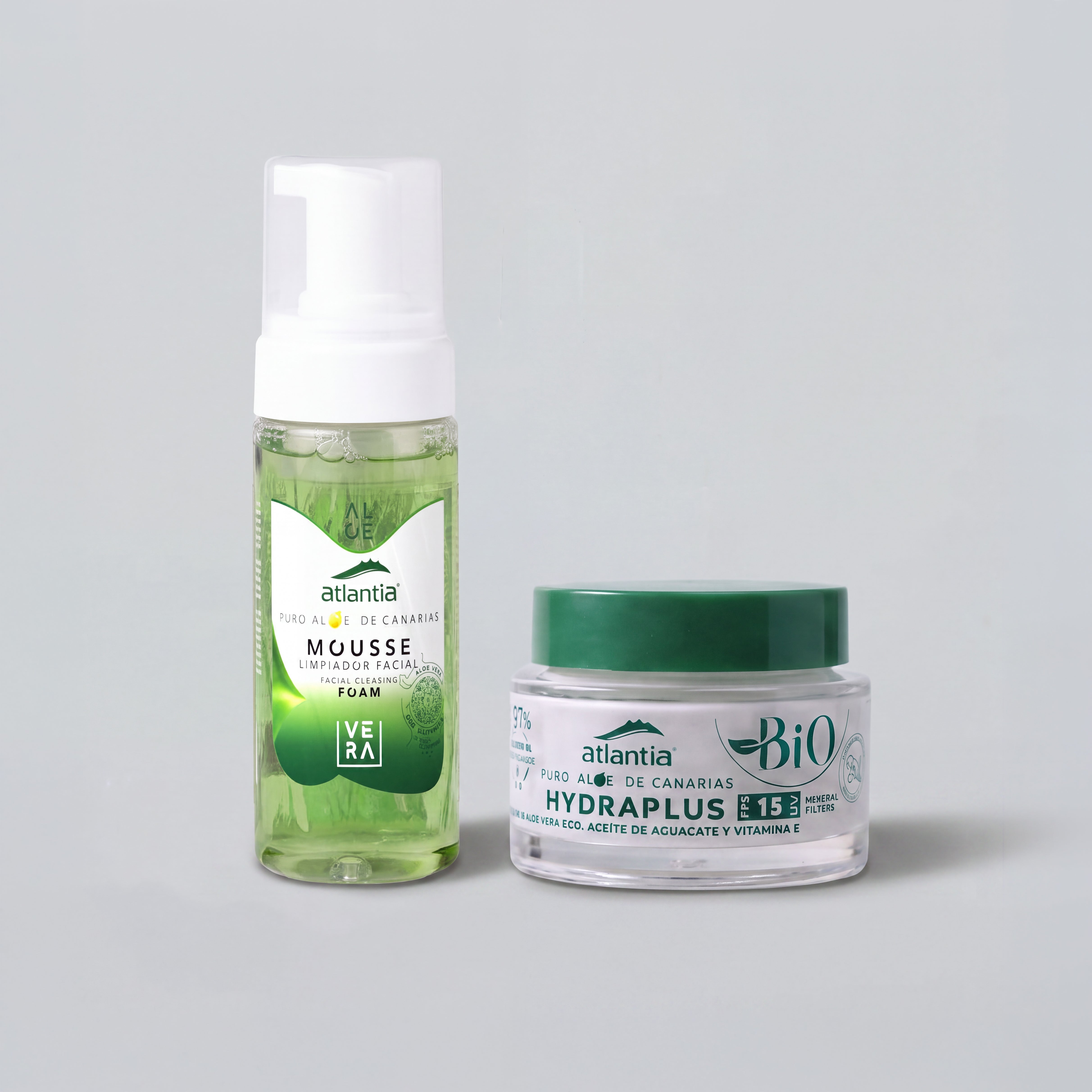 Pack Hydraplus BIO SPF15 + Mousse Limpiador