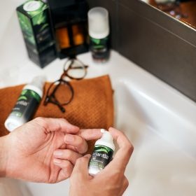 Cuidado facial del hombre
