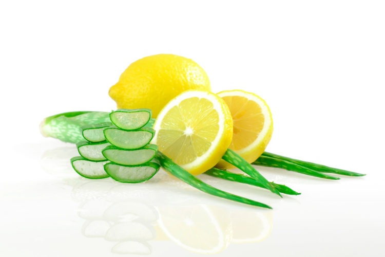 Lemon and Aloe Vera