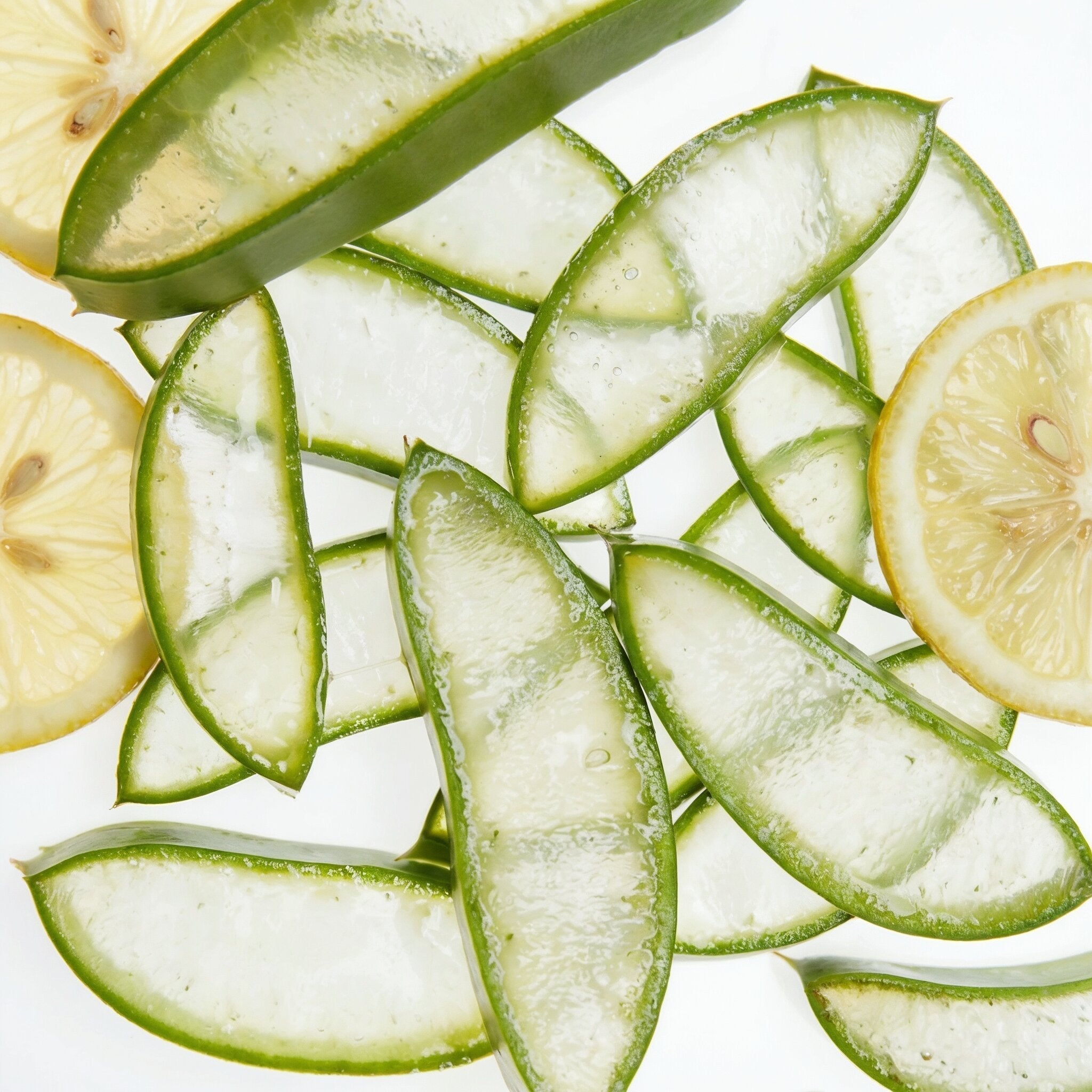 Limón y Aloe Vera en el pelo para combatir la caspa