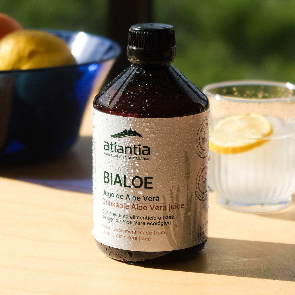 Bialoe jugo bebible de aloe vera