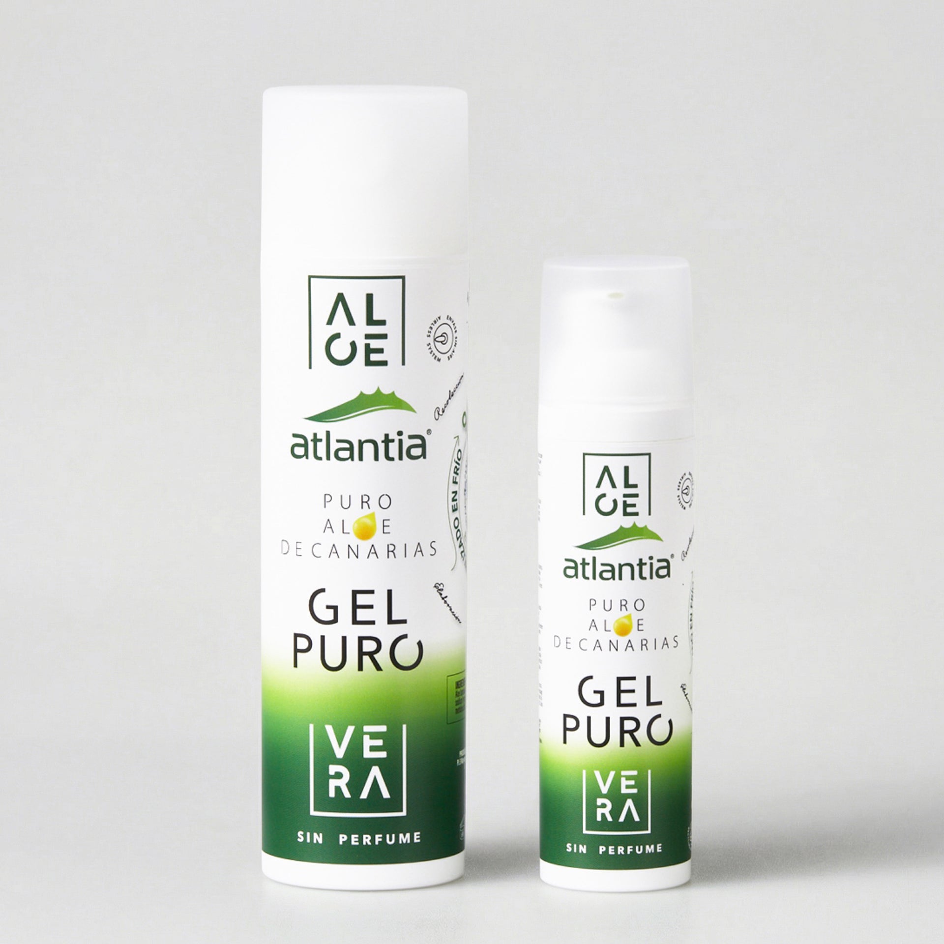 Gel Puro Aloe Vera · Pack 200 ml + 75 ml de regalo | Atlantia