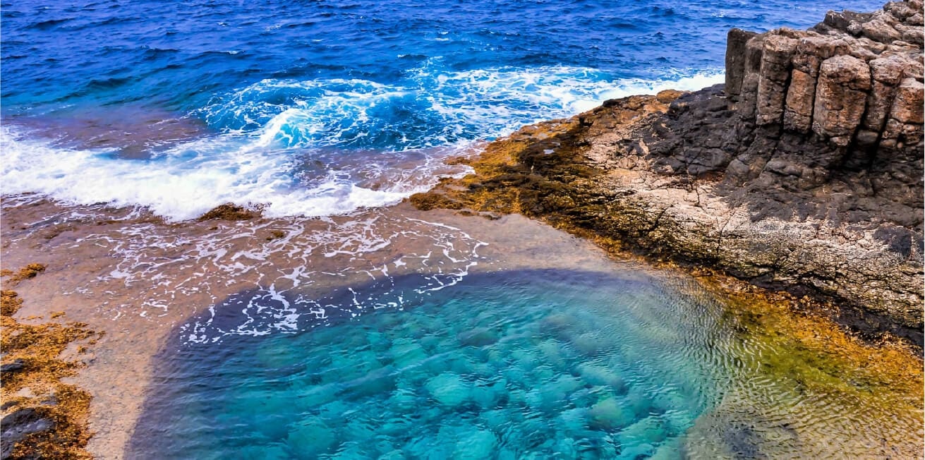 Matière première naturelle des îles Canaries 